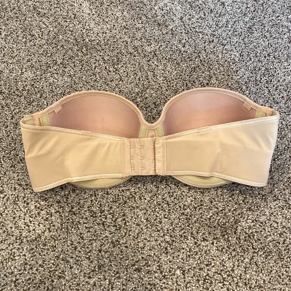 LILYETTE Seamless Strapless Bra - Tan, 34C - Picture 2 of 3